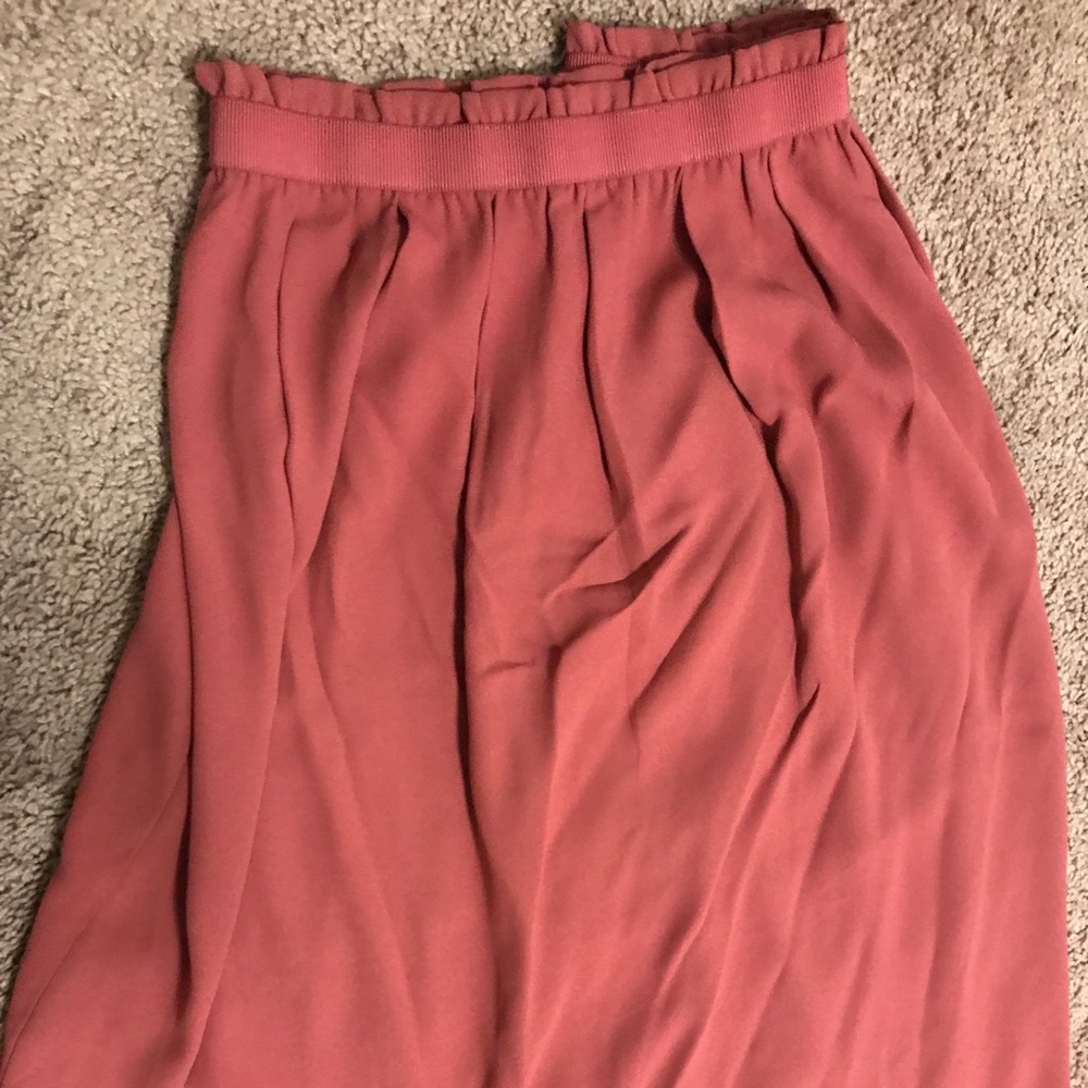 Beautiful salmon pink skirt